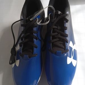 Mens blue baseball cleats